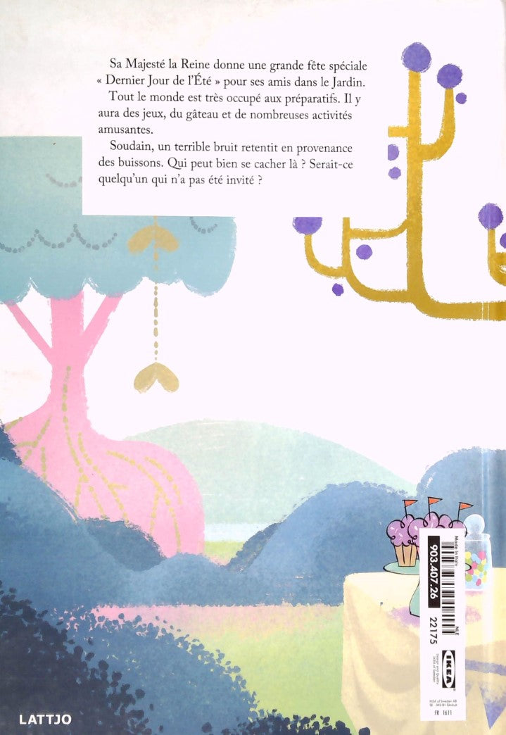 Livre Une fête parfaite - Lattjo (Livre neuf)