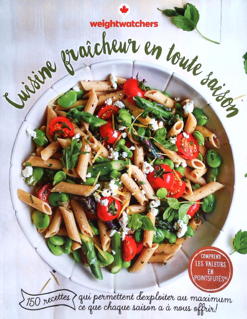 Livre Cuisine fraicheur en toute saison - Weight Watchers (Livre d'occasion)