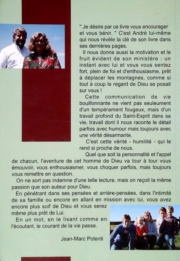 Livre Entre les mains du potier - André Debenest (Livre d'occasion) - ISBN 2951199724