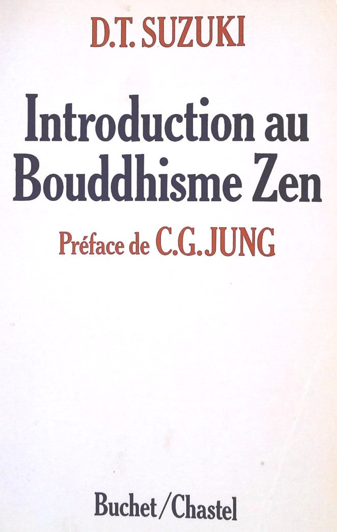 Livre Introduction au bouddhisme zen (D.T. Suziki) (Livre d'occasion) - ISBN SN0000465