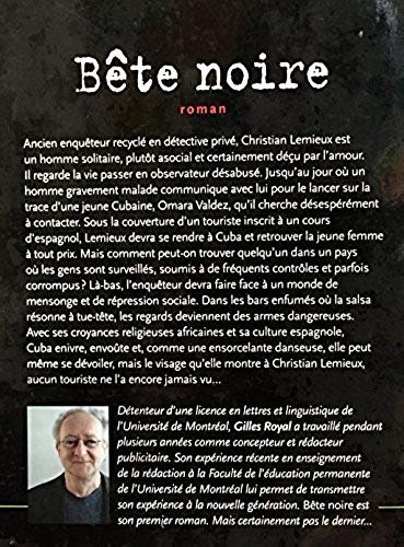 Livre Bête noire - Gilles Royal (Livre d'occasion) - ISBN 2894552807