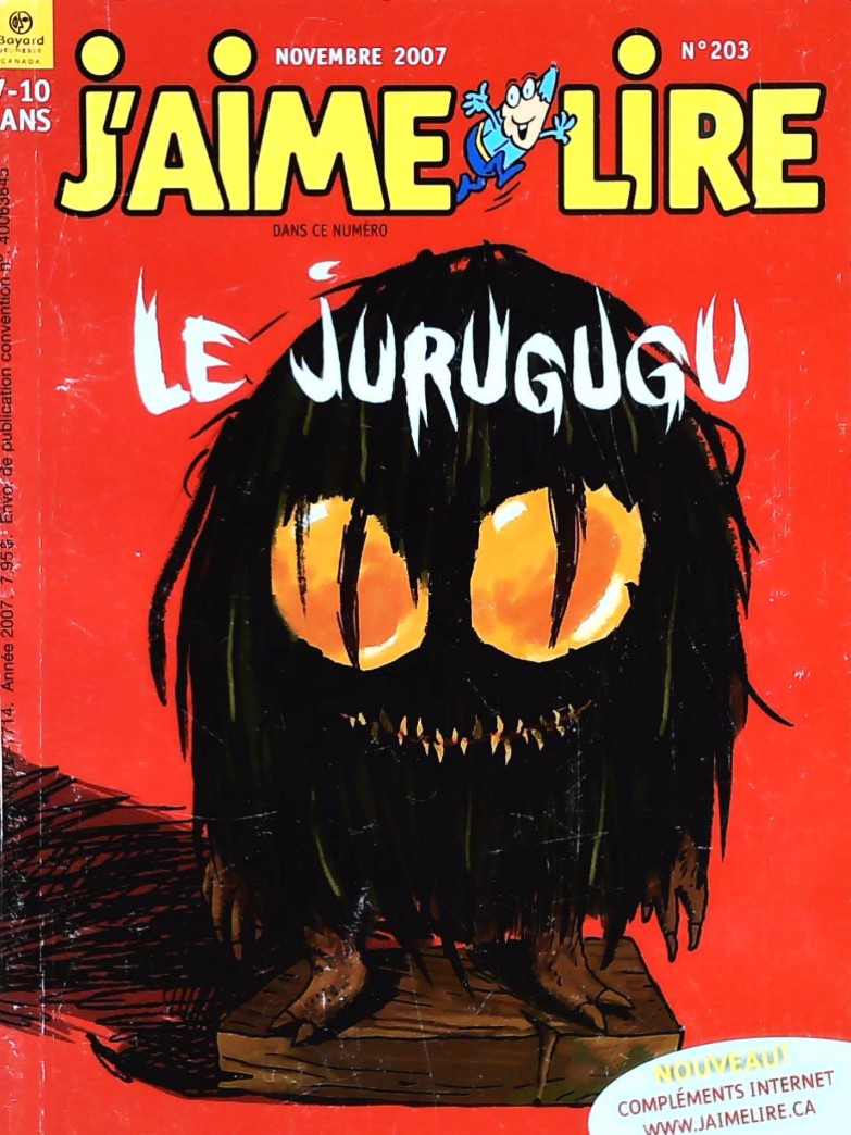 J'aime lire # 203 : Le Jurugugu