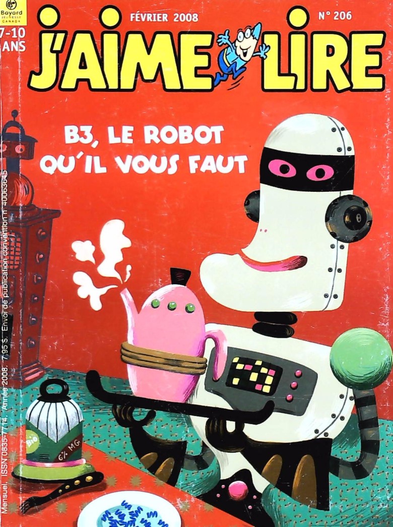 J'aime lire # 206 : B3, le robot qu'il vous faut
