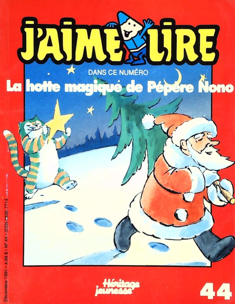 J'aime lire # 44 : La hotte magique de Pépère Nono