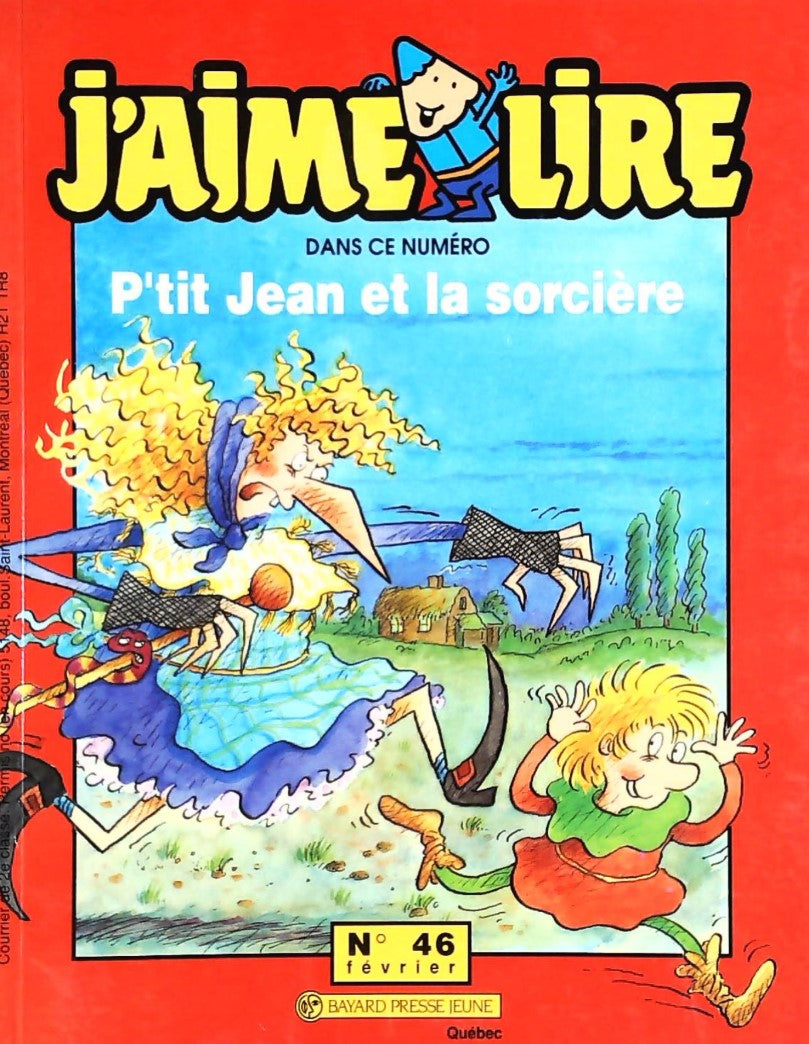 J'aime lire # 46 : P'tit Jean et la sorcière