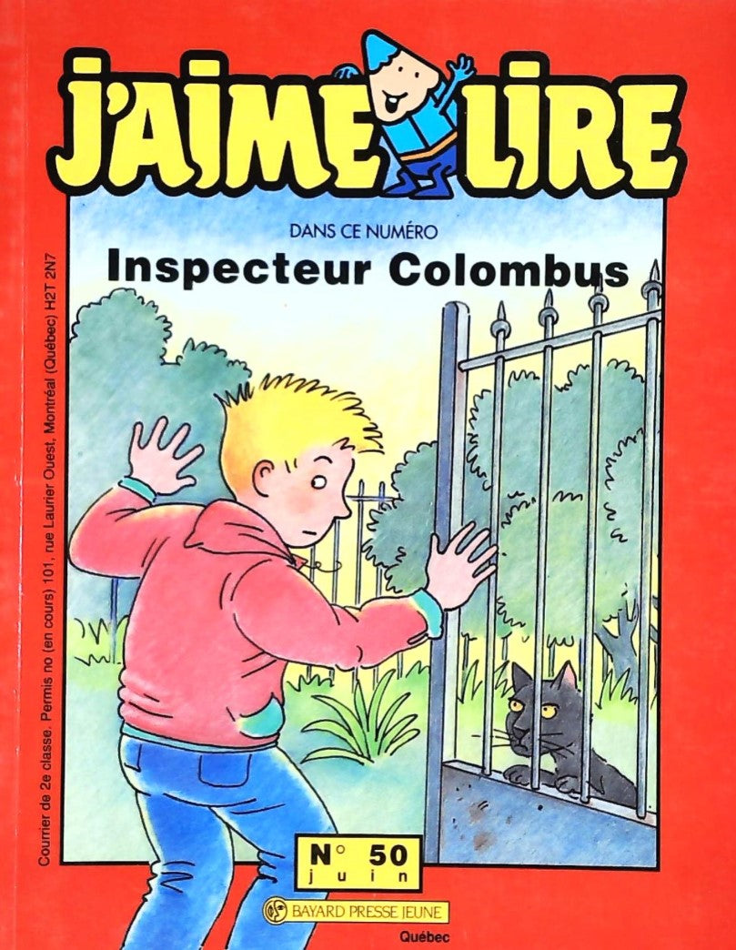 J'aime lire # 50 : Inspecteur Colombus