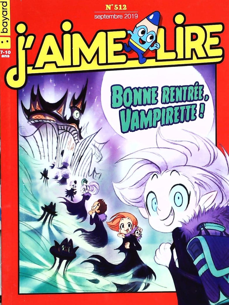 J'aime lire # 512 : Bonne rentrée, Vampirette!