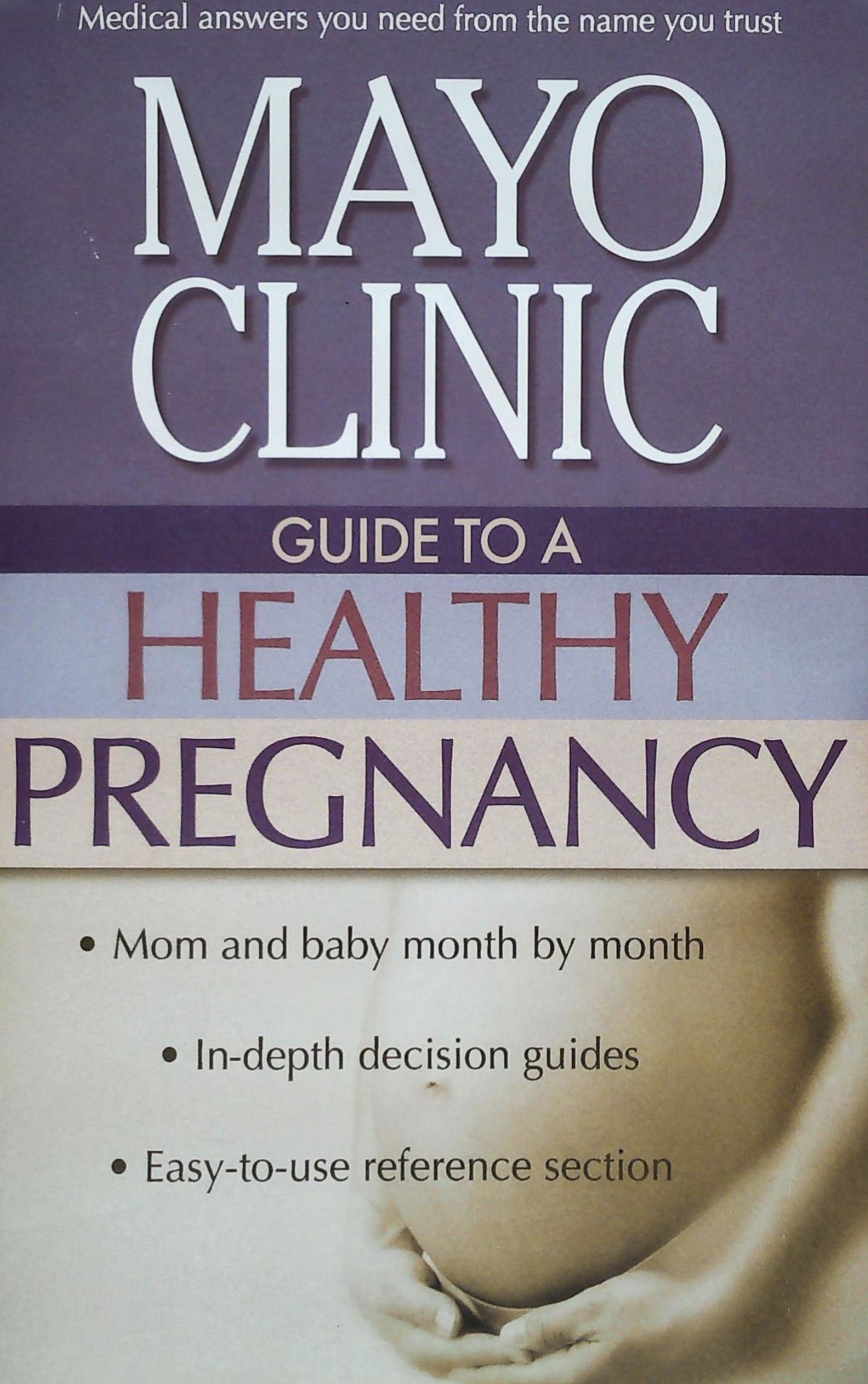 Livre ISBN 0060746378 Mayo clinic guide to a healthy pregnancy