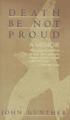 Livre ISBN 0060809736 Death Be Not Proud : A Memoir (John Gunther)