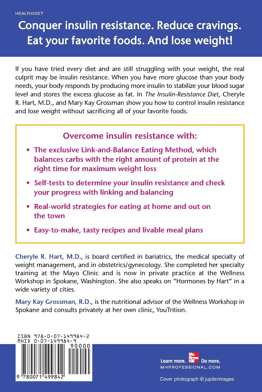 The Insulin-Resistance Diet--Revised and Updated: How to Turn Off Your Body's Fat-Making Machine (Cheryle Hart)