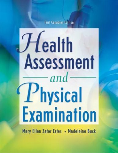 Livre ISBN 0176102841 Health Assessment and Physical Examination (Mary Ellen Zator Estes)
