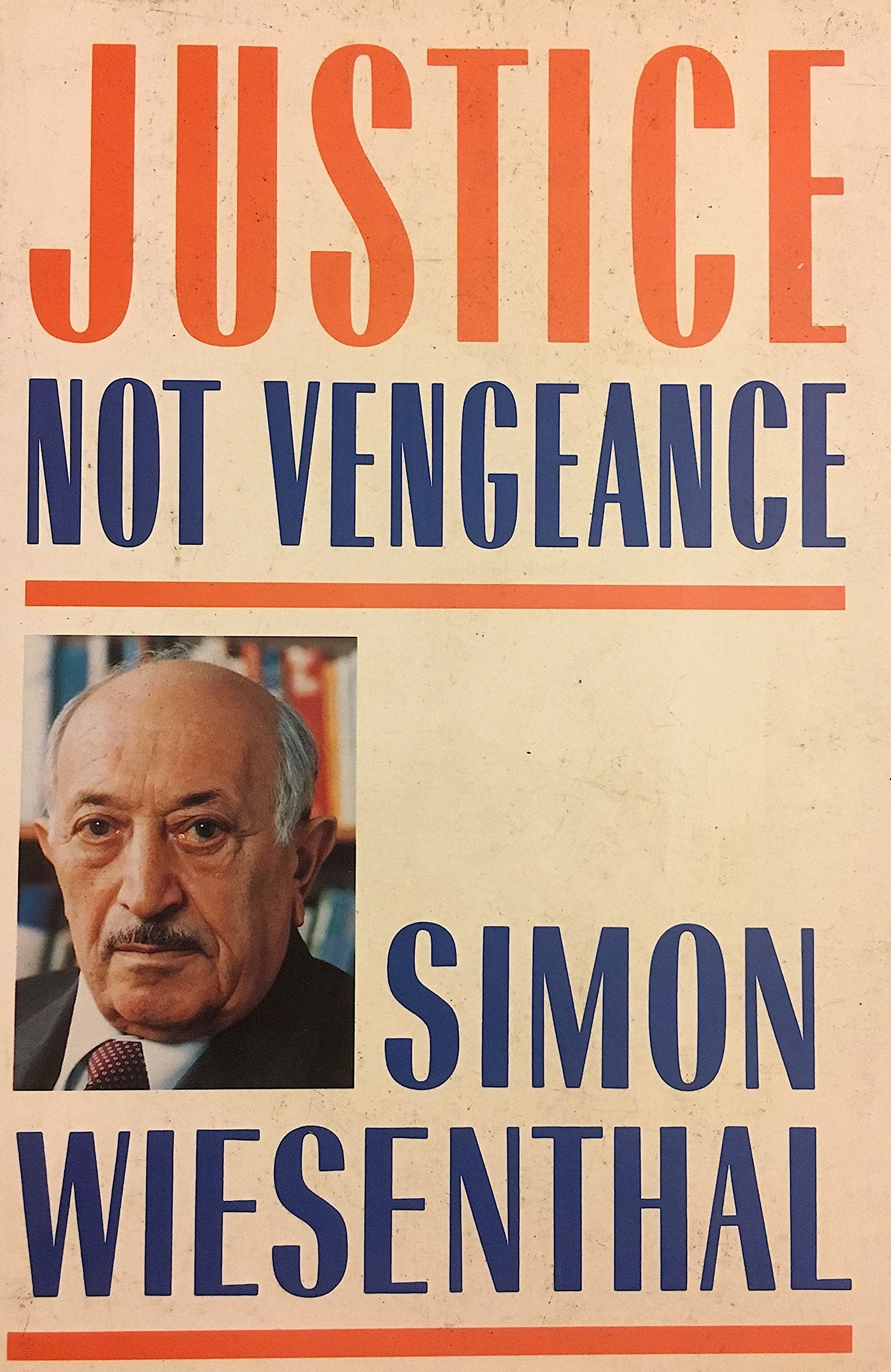 Livre ISBN 0297796836 Justice, not vengeance (Simon Wiesenthal)