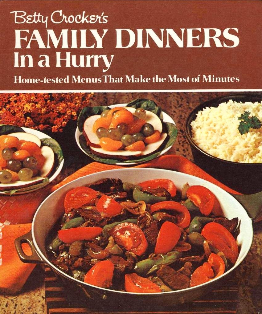 Livre ISBN 0307096106 Betty Crocker's Family Dinners In a Hurry