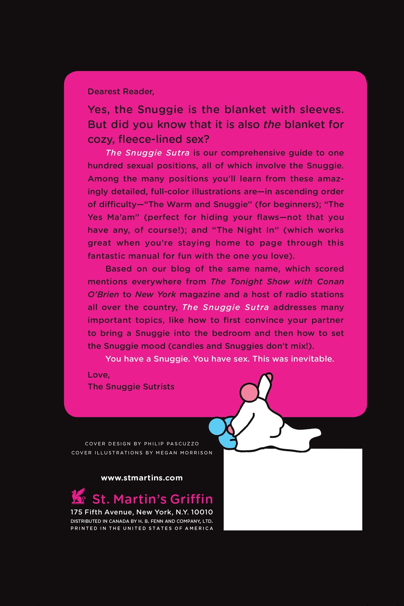 The Snuggie Sutra (Lex Friedman)