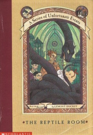 A Series of Unfortunate Events # 2 : The Reptile Room - Lemony Snicket