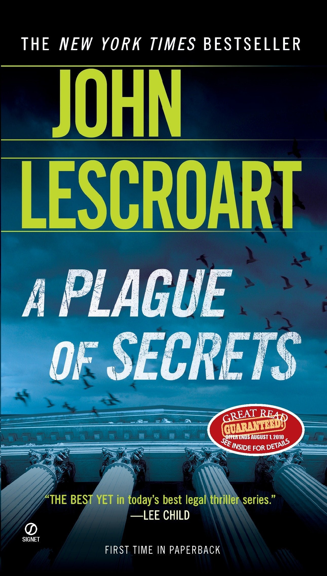 Livre ISBN 0451228324 A Plague of Secrets (John Lescroart)
