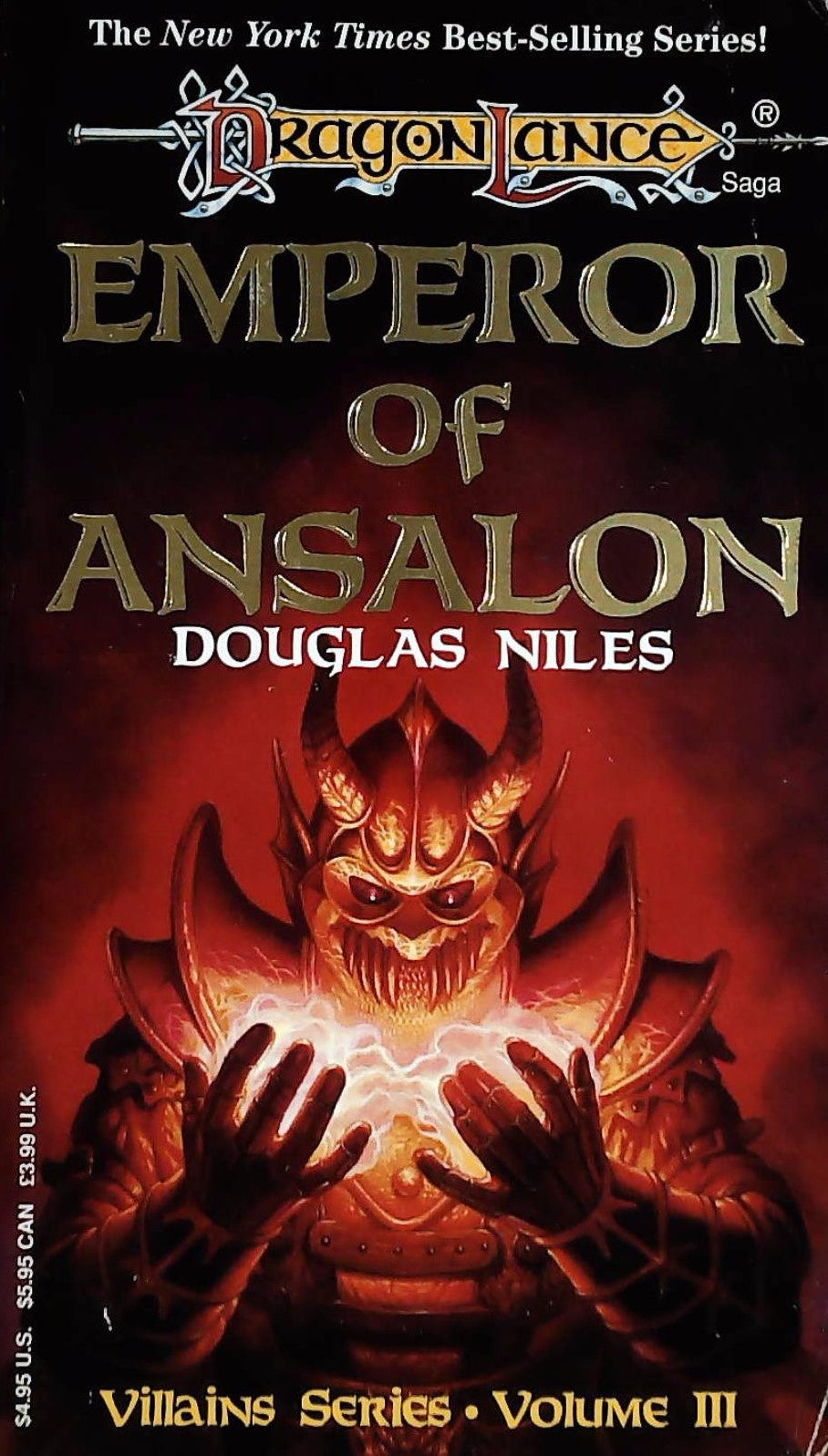 Livre ISBN 1560766808 DragonLance : Villains Series # 3 : Emperor of Ansalon (Douglas Niles)