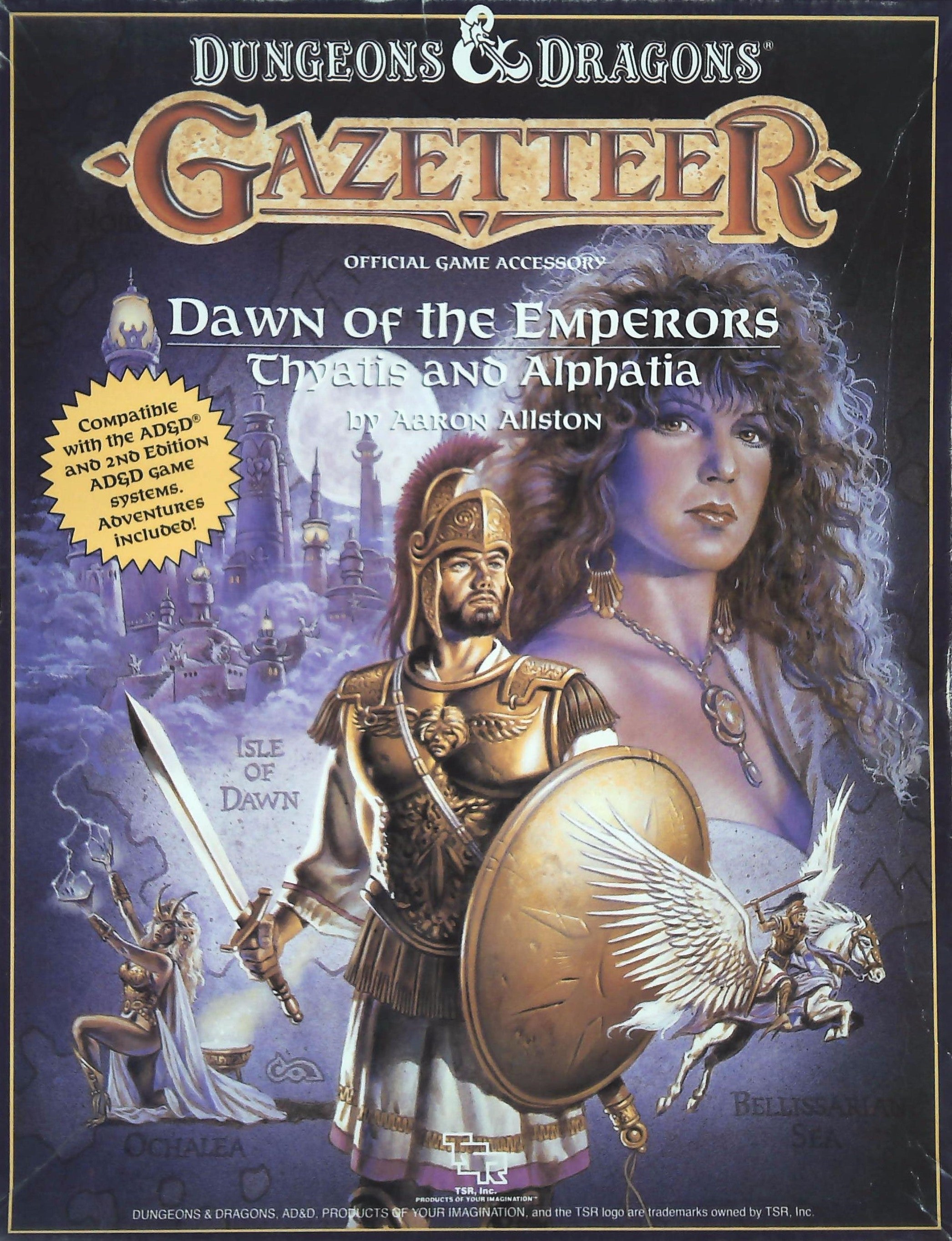 JEUX 046363010379Dungeons & Dragons Gazatteer : Dawn Of The Emperors Thyatis and Alphatia