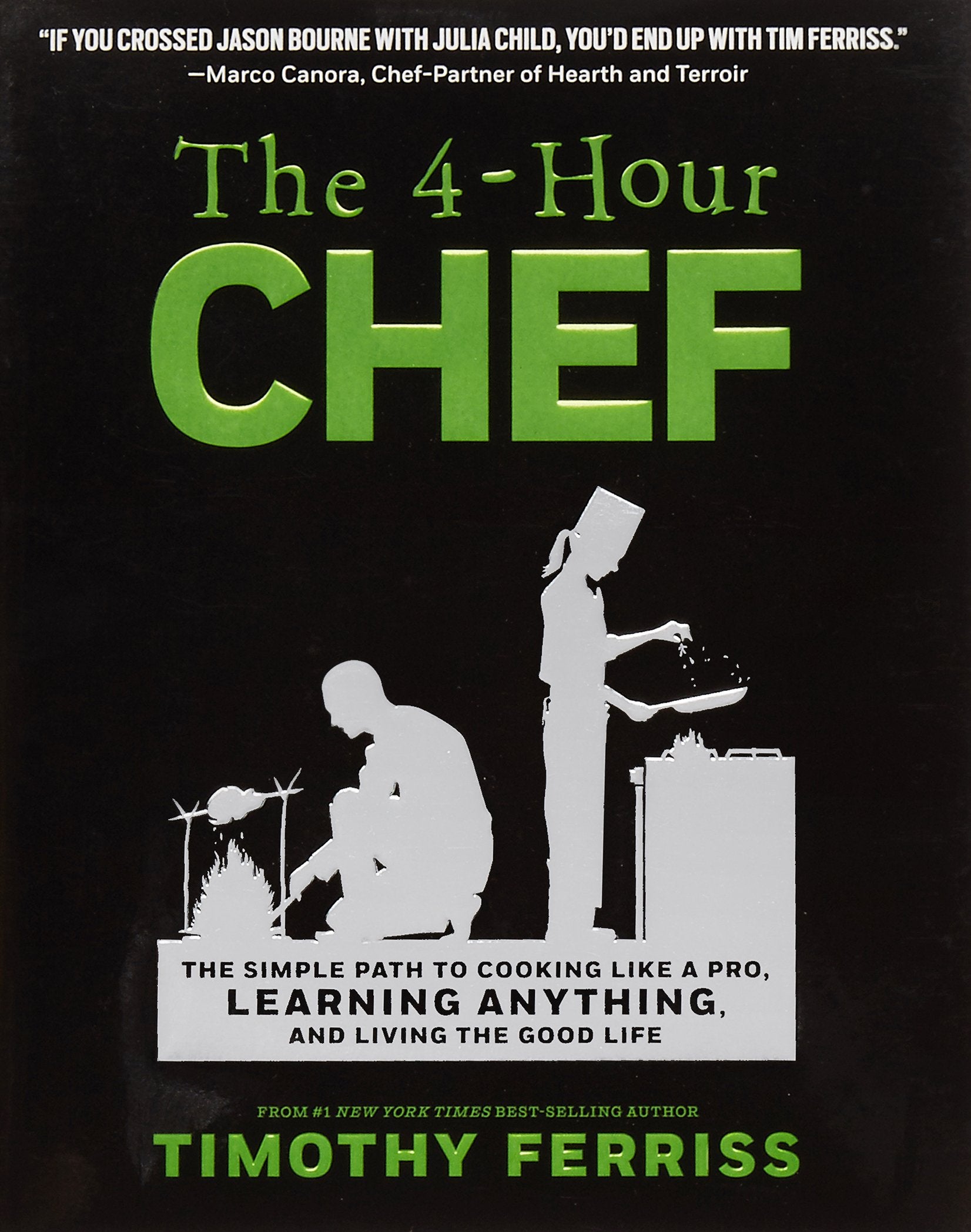 Livre ISBN 0547884591 The 4-Hour Chef: The Simple Path to Cooking Like a Pro, Learning Any Skill & Living the Good Life (Thimothy Ferriss)