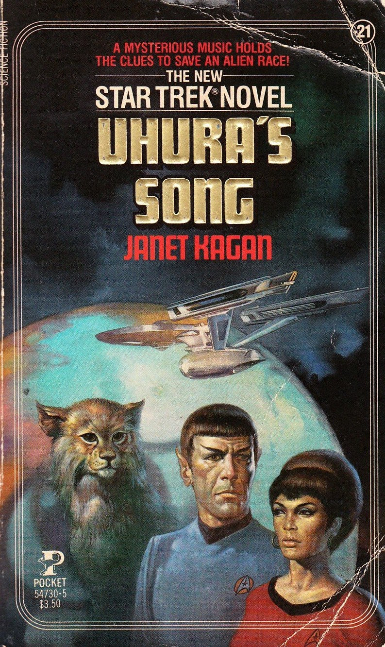 Livre ISBN 0671547305 Star Trek : The New Star Trek Novel # 21 : Uhura's Song (Janet Kagan)