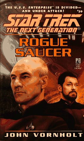Livre ISBN 0671549170 Star Trek : The Next Generation # 39 : Rogue Saucer (John Vornholt)