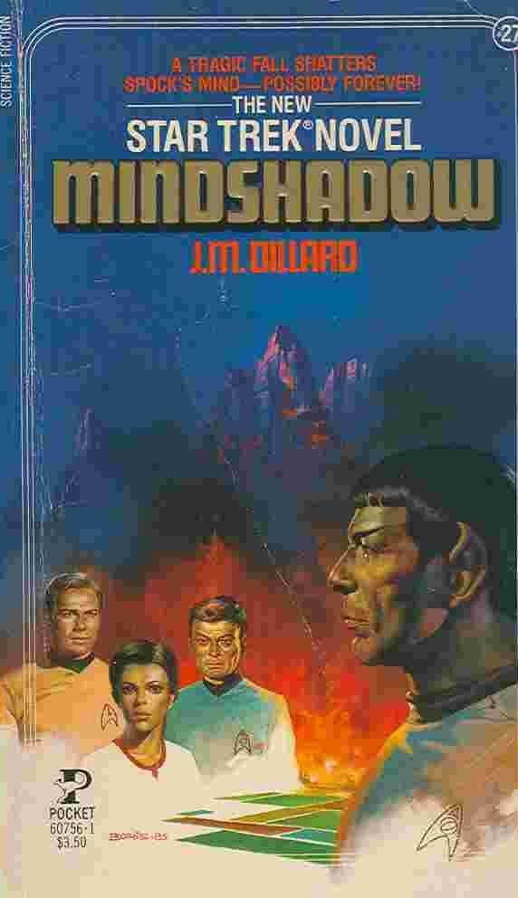Livre ISBN 0671607561 Star Trek : The New Star Trek Novel # 27 : Mindshadow (J.M. Dillard)
