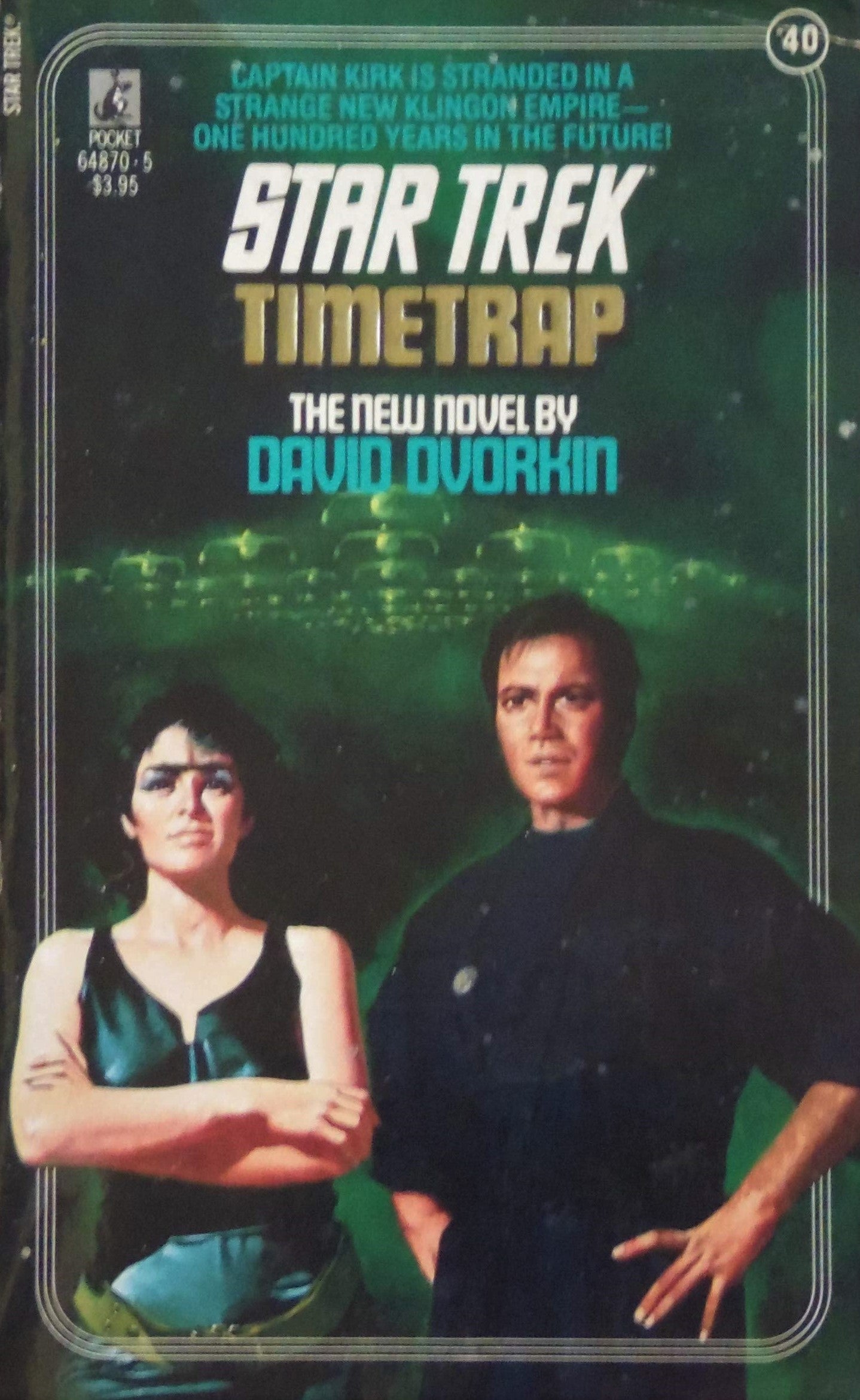 Livre ISBN 0671648705 Star Trek # 40 : Timetrap (David Dvorkin)