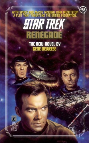 Livre ISBN 067165814X Star Trek # 55 : Renegade (Gene Deweese)