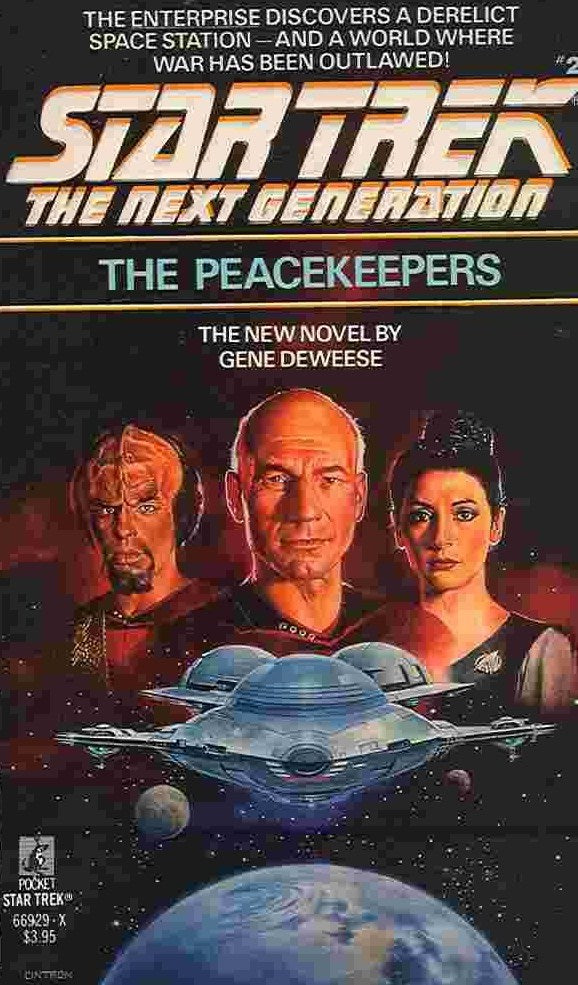 Livre ISBN 067166929X Star Trek : The Next Generation # 2 : The Peacekeepers (Gene Deweese)