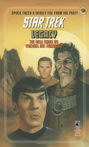 Livre ISBN 0671744682 Star Trek # 56 : Legacy (Michael Jan Friedman)