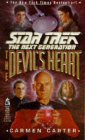Livre ISBN 0671794264 Star Trek : The Next Generation : The Devil's Heart (Carmen Carter)