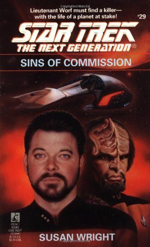 Livre ISBN 0671797042 Star Trek : The Next Generation # 29 : Sins of Commission (Susan Wright)