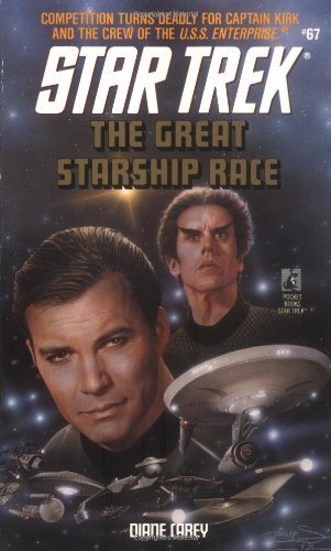 Livre ISBN 0671872508 Star Trek # 67 : The Great Starship Race (Diane Carey)