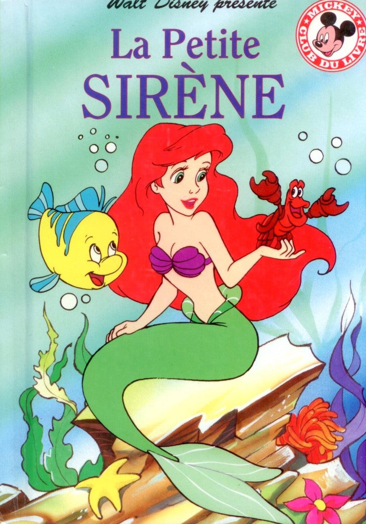 Club du livre Mickey : La petite sirène - Disney
