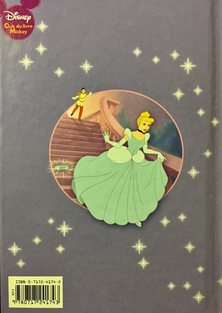 Livre Cendrillon Walt Disney