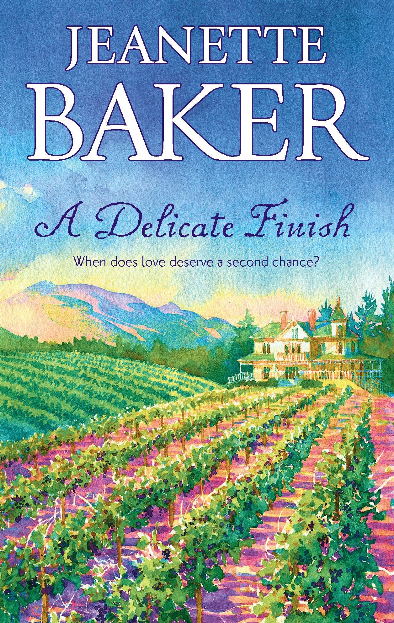 Livre ISBN 0778321827 A Delicate Finish : When does love deserve a second chance ? (Janette Baker)
