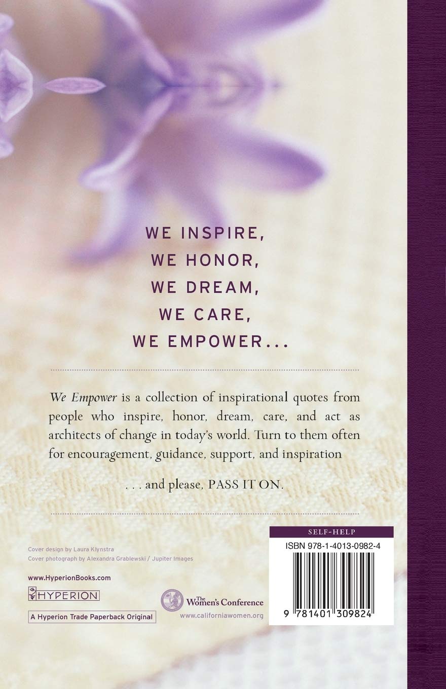 We Empower: Inspirational Wisdom for Women (Maria Shriver)