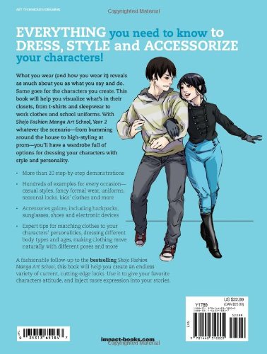 Shojo Fashion Manga Art School, Year 2: Draw modern looks