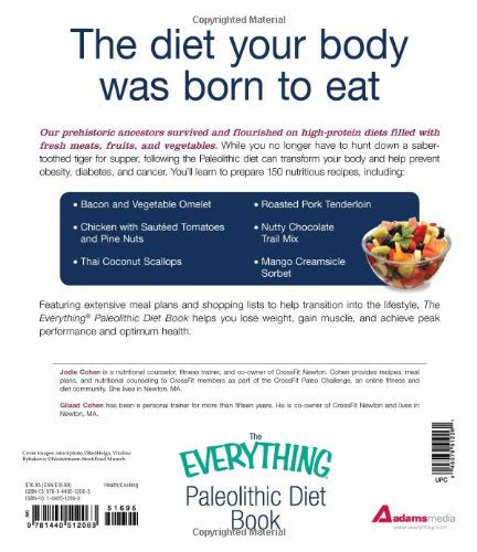 Paleolithic Diet Book (The Everything) (Jodie Cohen)