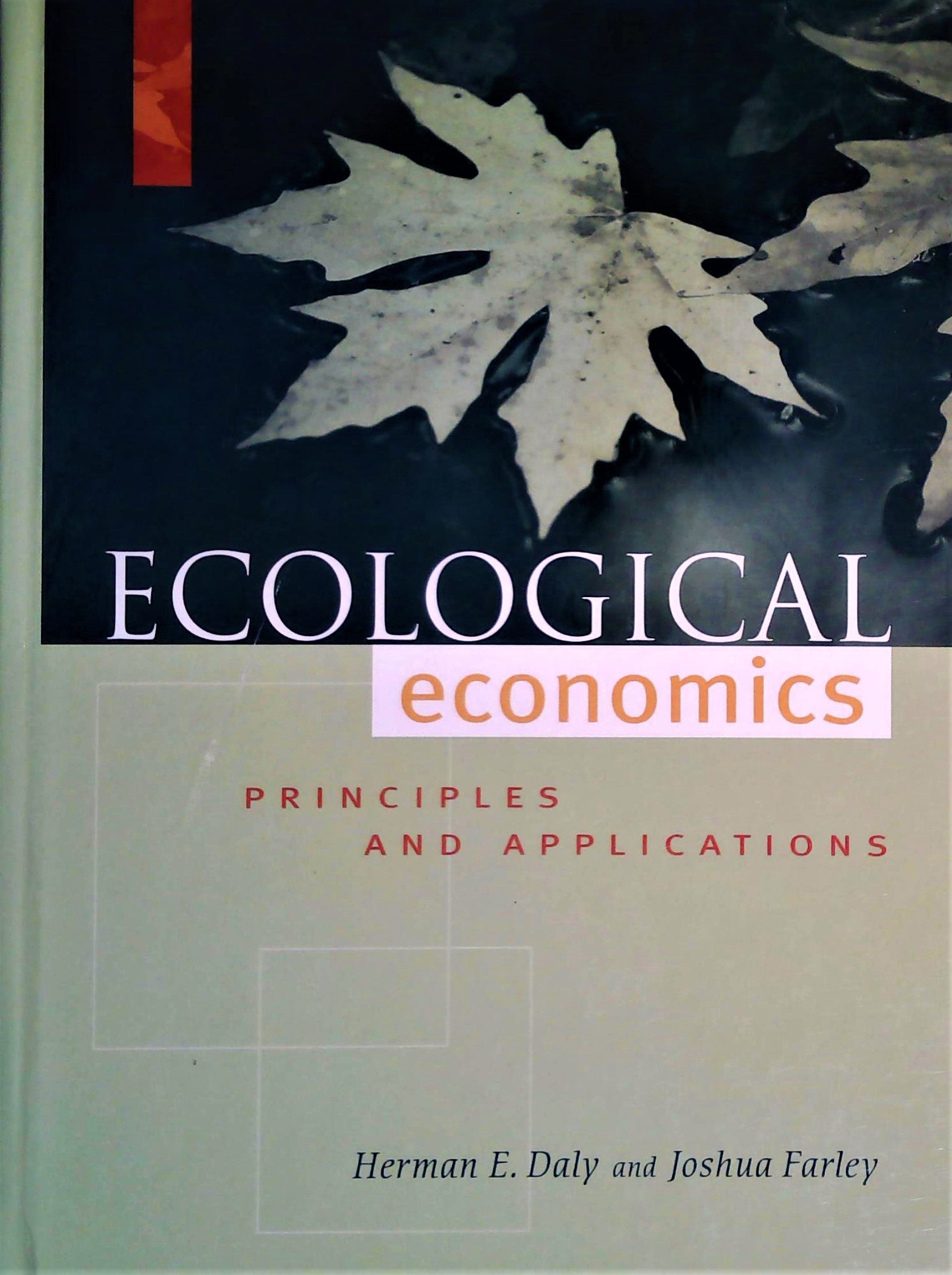 Livre ISBN 1559633123 Ecological Economics: Principles And Applications (Herman E. Daly)