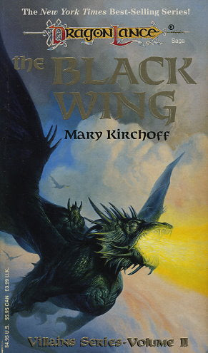 Livre ISBN 1560766506 Dragon Lance # 2 : The Black Wing (Mary Kirchoff)