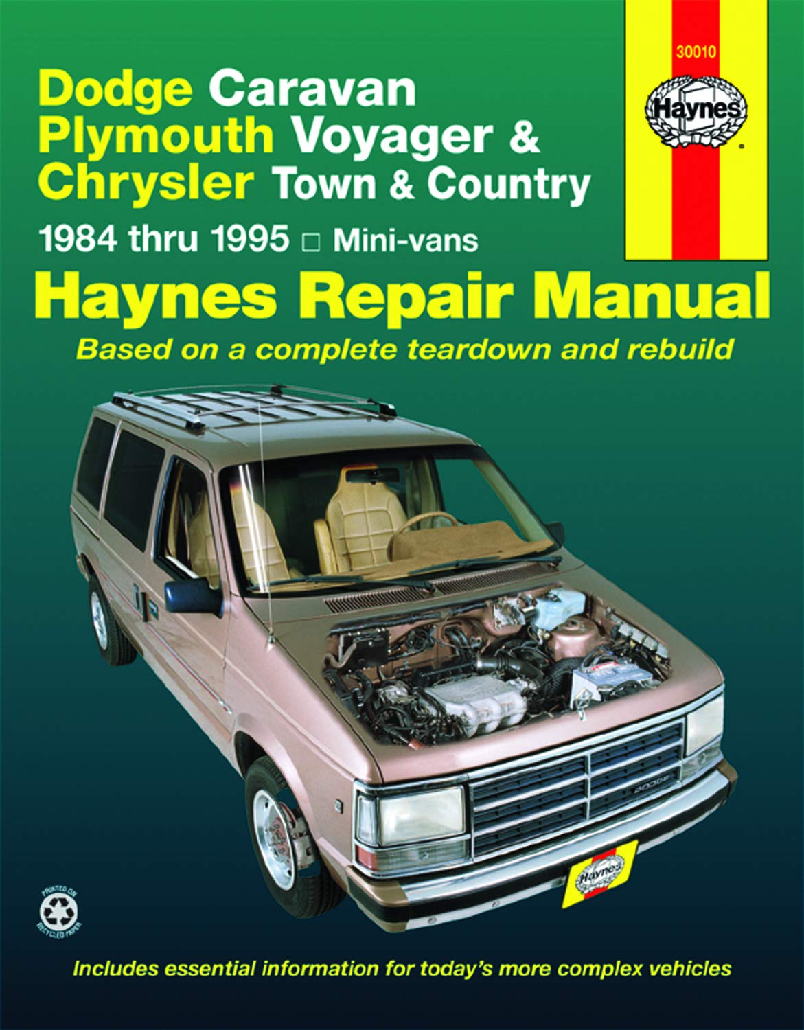 Livre ISBN 1563921324 Haynes # 30010 : Haynes Dodge, Plymouth and Chrysler Mini-Vans, 1984-1995: Caravan, Voyager, and Town and Country (Haynes)