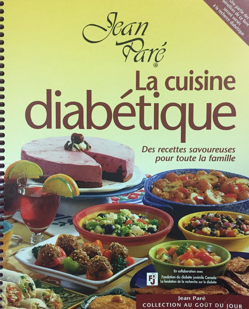 Livre ISBN 1895455510 La cuisine diabétique : des recettes savoureuses pour toute la famille (Jean Paré)