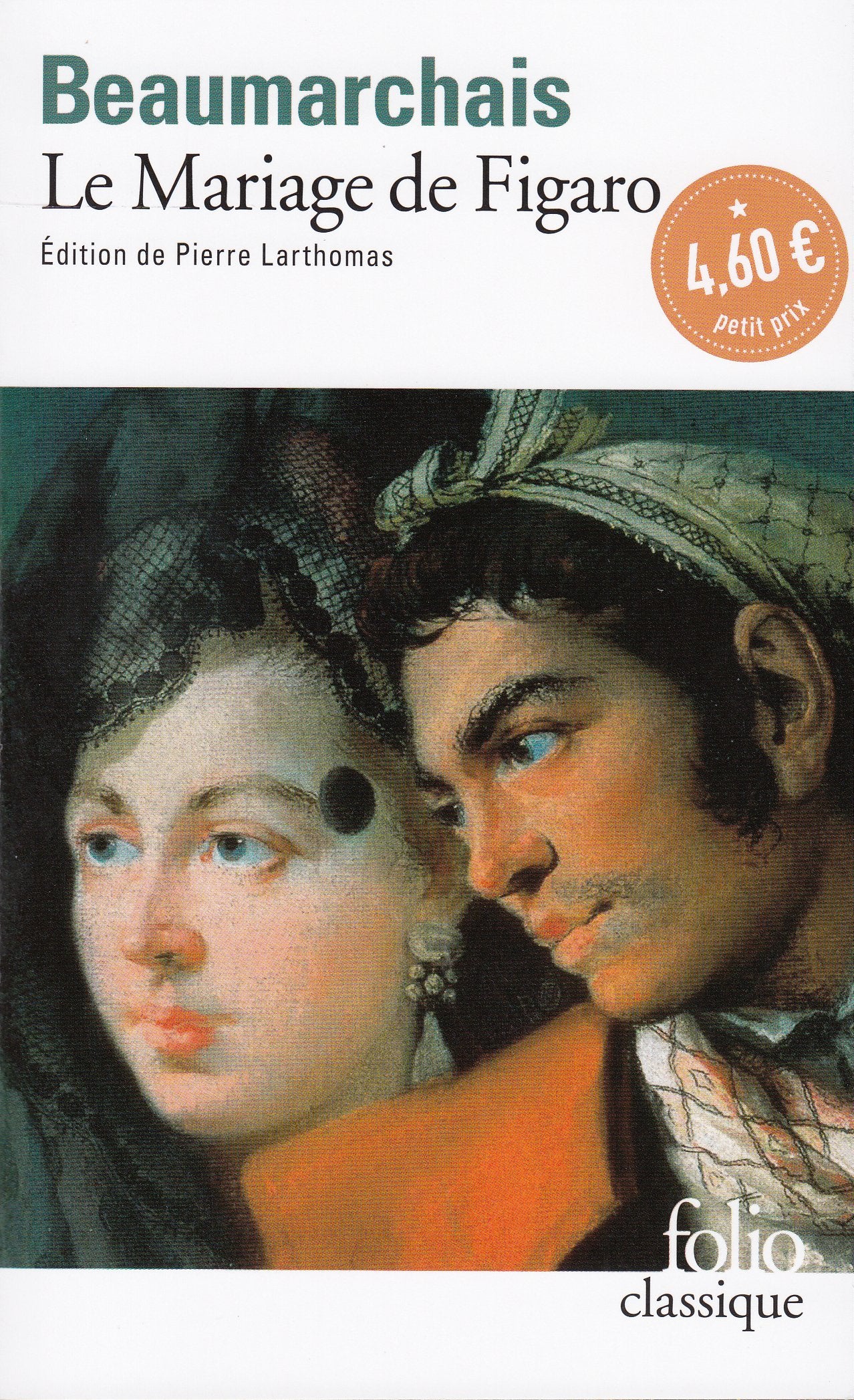 Livre ISBN 2070410862 Le mariage de Figaro (Beaumarchais)