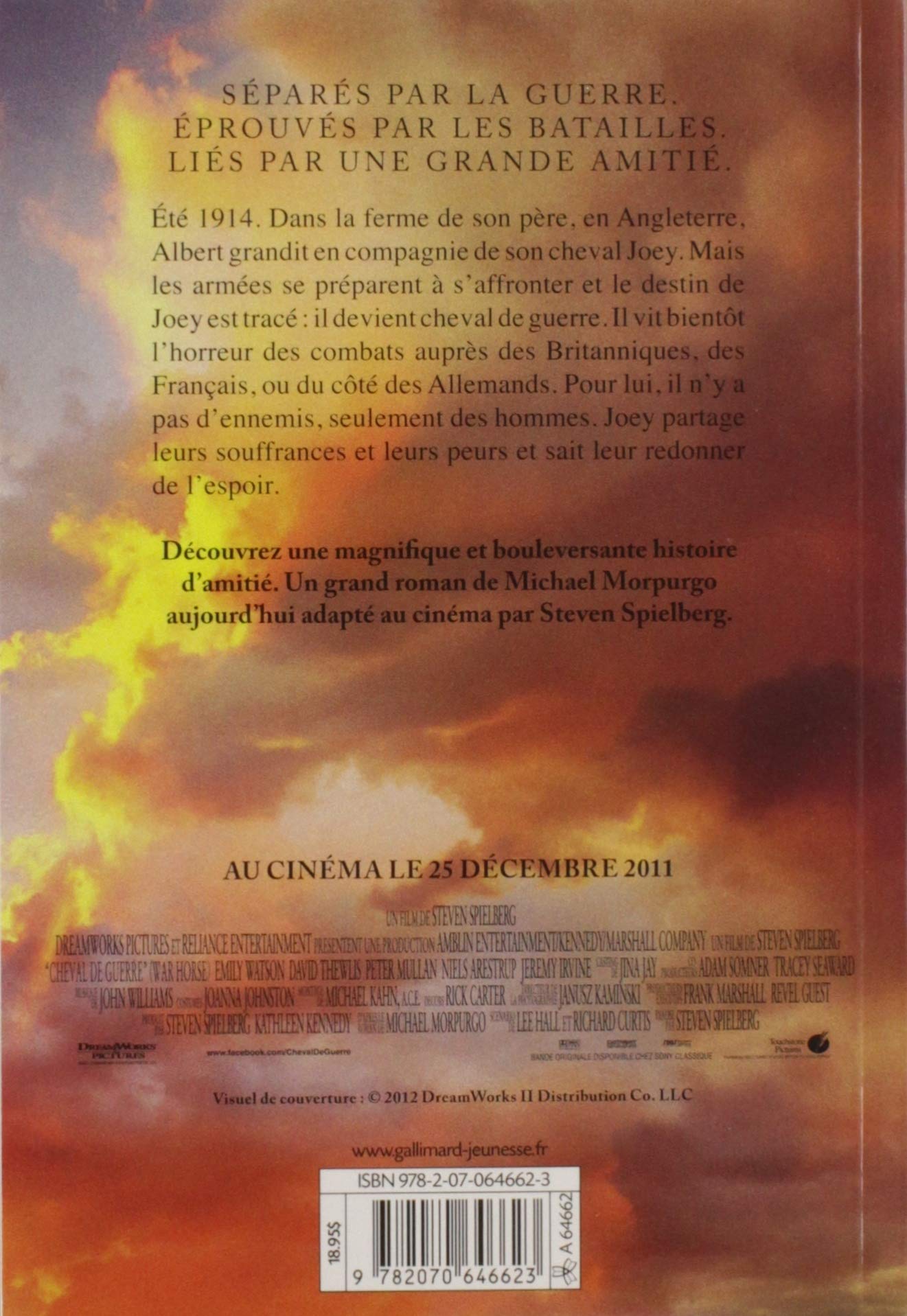 Cheval de guerre (Édition film) (Michael Morpurgo)