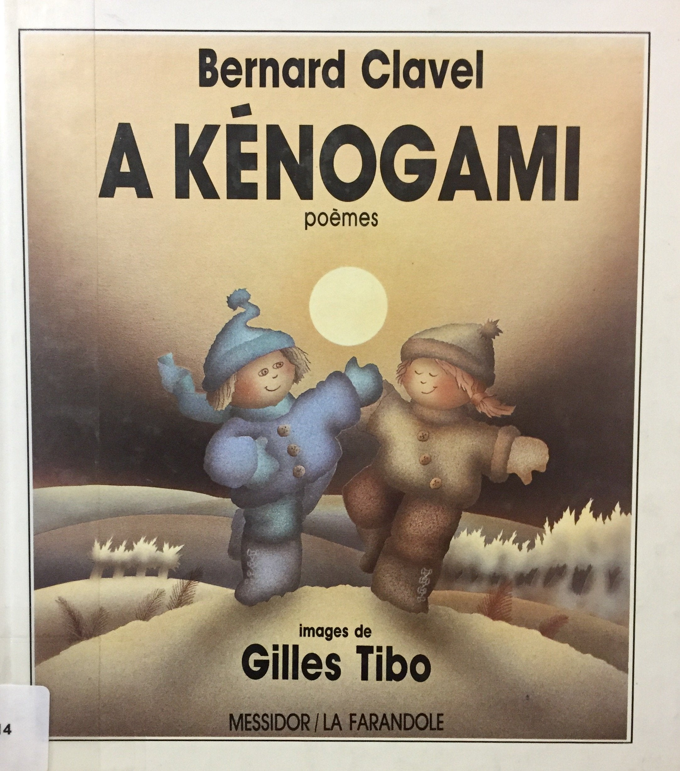 Livre ISBN 2209061644 À Kénogami : poèmes (Bernard Clavel)