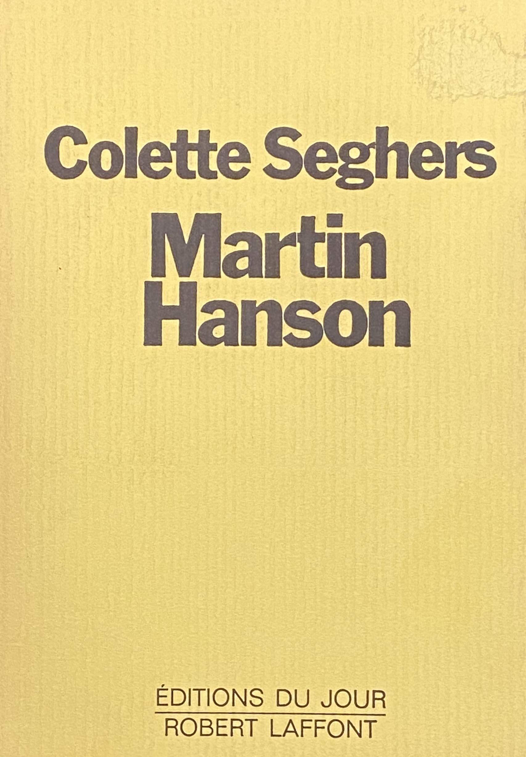 Livre ISBN 2221037979 Martin Hanson (Colette Seghers)