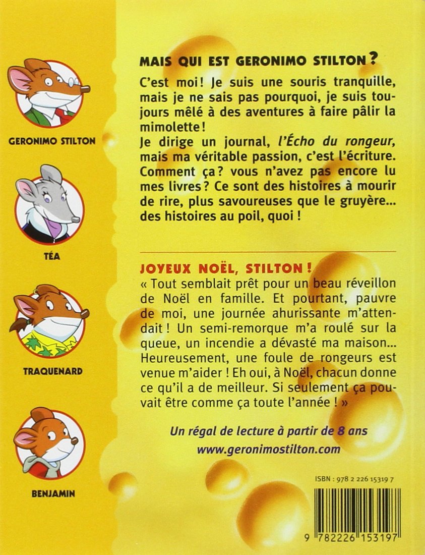 Geronimo Stilton # 16 : Joyeux Noël Stilton ! (Geronimo Stilton)
