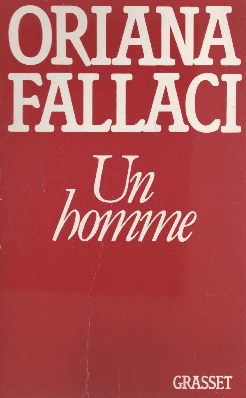Livre ISBN 2246253918 Un homme (Oriana Fallaci)