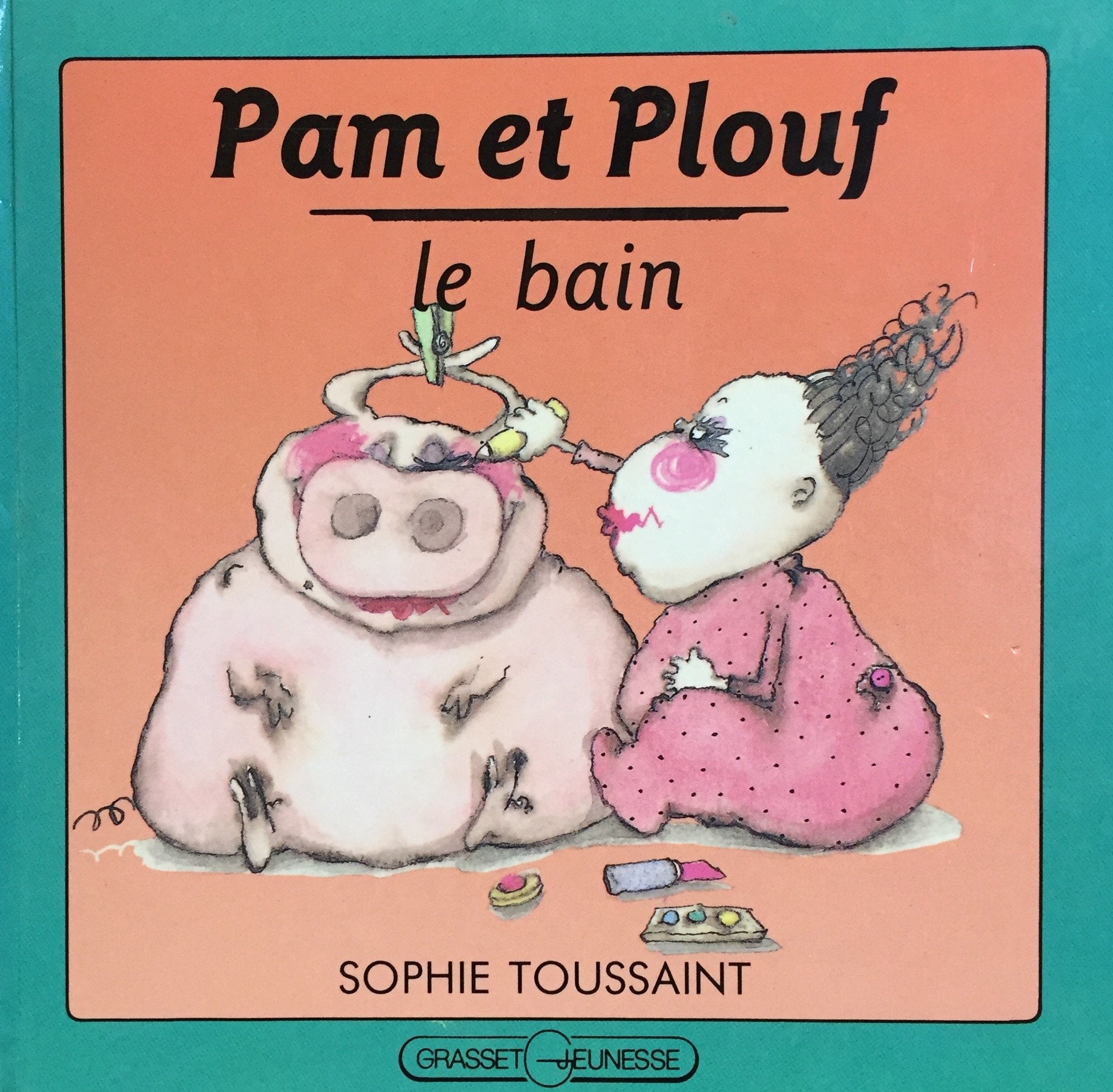 Livre ISBN 2246392012 Pam et Plouf : Le bain (Sophie Toussaint)